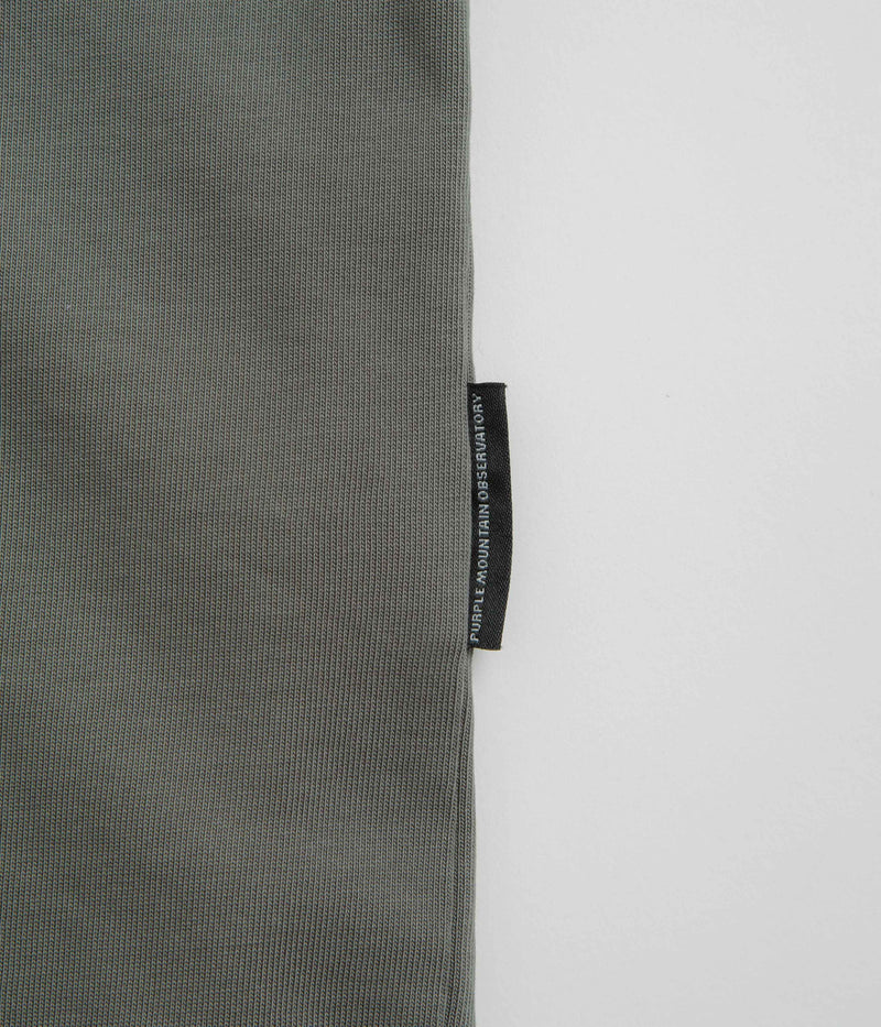 Purple Mountain Observatory Globe T-Shirt in Grey