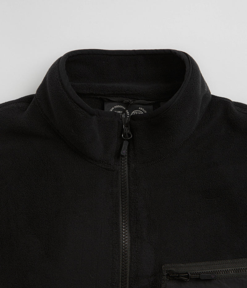 Purple Mountain Observatory Micro Fleece in Black