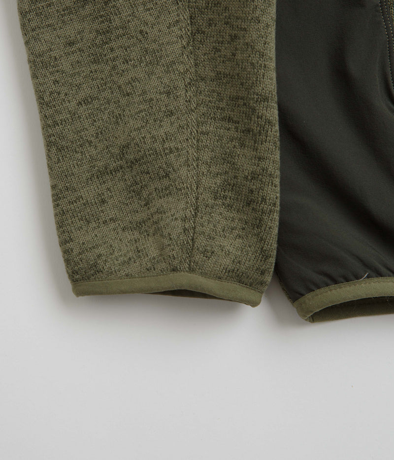 Purple Mountain Observatory Solo Fleck Fleece in Khaki