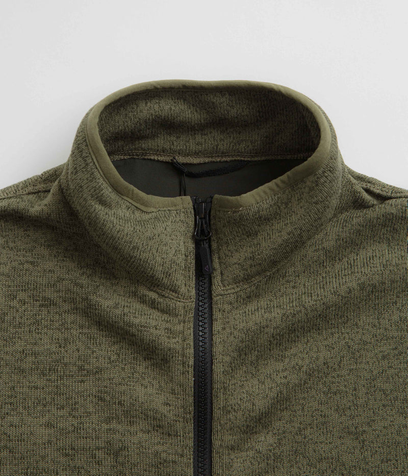 Purple Mountain Observatory Solo Fleck Fleece in Khaki