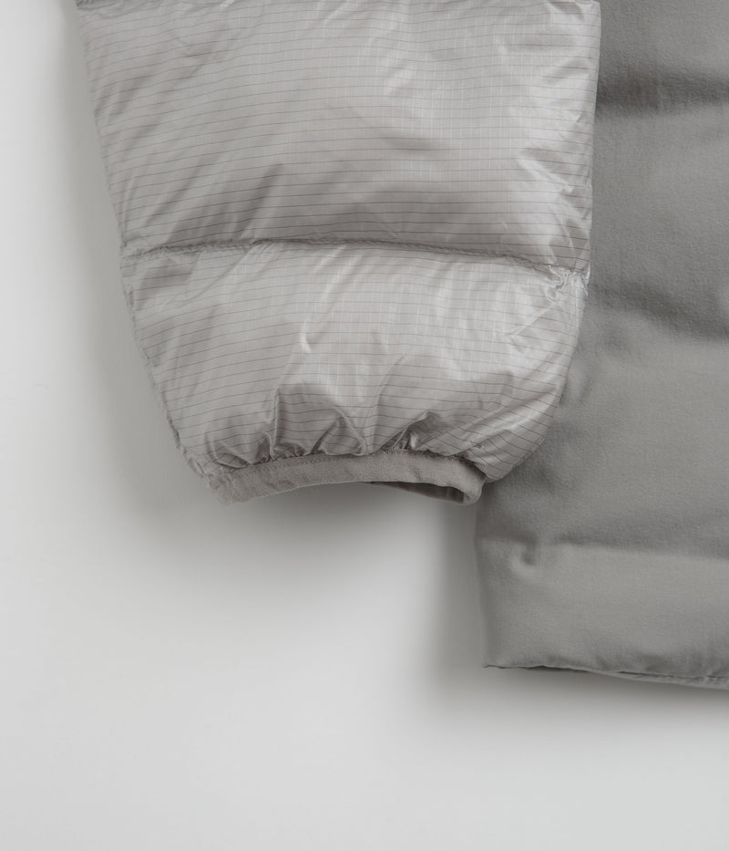 Purple Mountain Observatory Waves Light Puffer Jacket in Grey