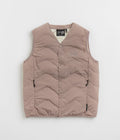 Purple Mountain Observatory Waves Ripstop Vest in Putty