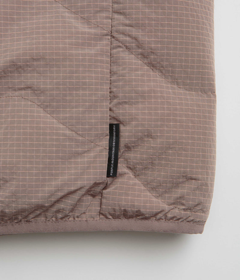 Purple Mountain Observatory Waves Ripstop Vest in Putty