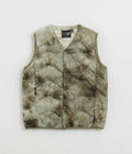 Purple Mountain Observatory Waves Tie Dye Vest in Camo