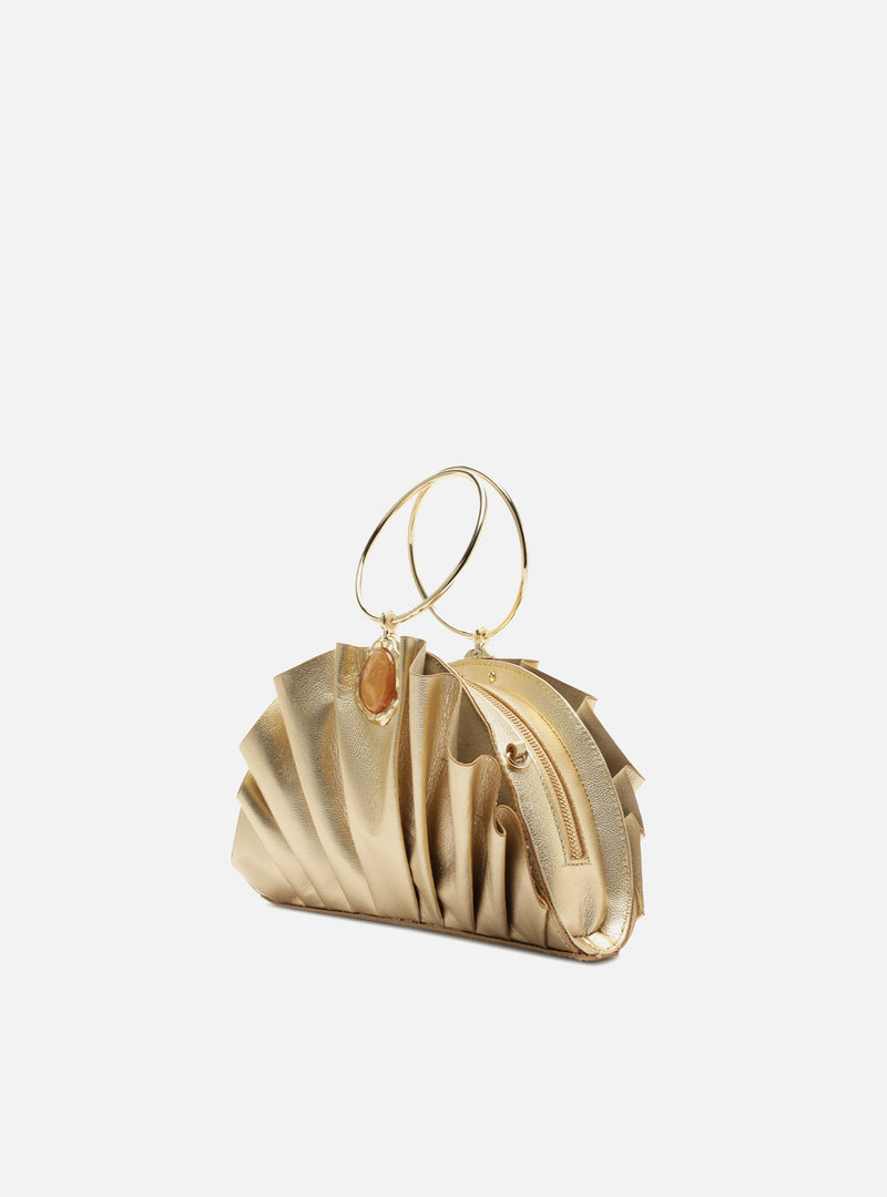 Ravena Small Leather Clutch Handbags U/26