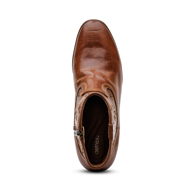 Reagan Ankle Boot #color_cognac