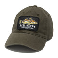 Reel Happy Calico Dad Hat - Olive Green