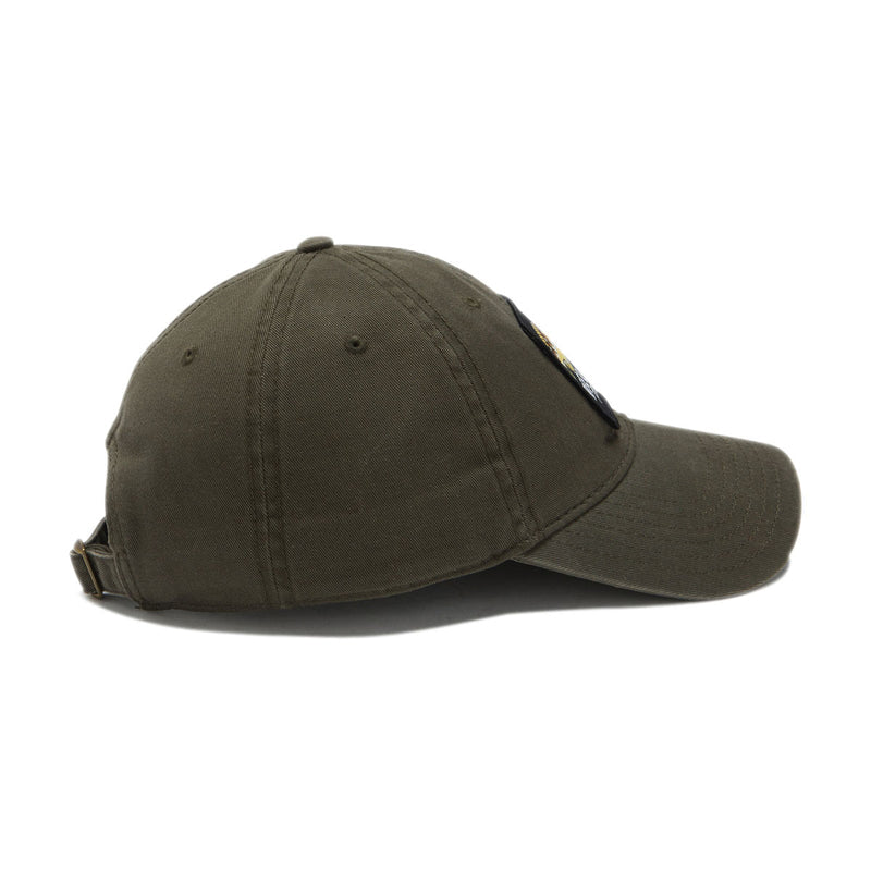 Reel Happy Calico Dad Hat - Olive Green