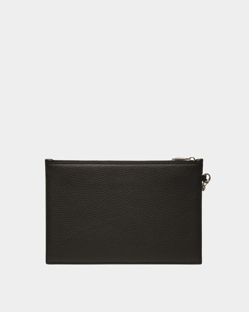 Ribbon Necessaire | Men's Wallet | Black Leather | Bally | Still Life Back
