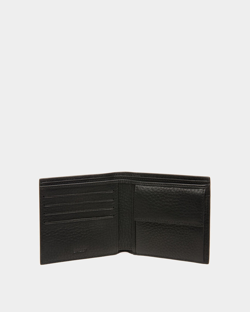 Ribbon | Men's Wallets And Coin Purses | Black Leather | Bally | Still Life Open / Inside