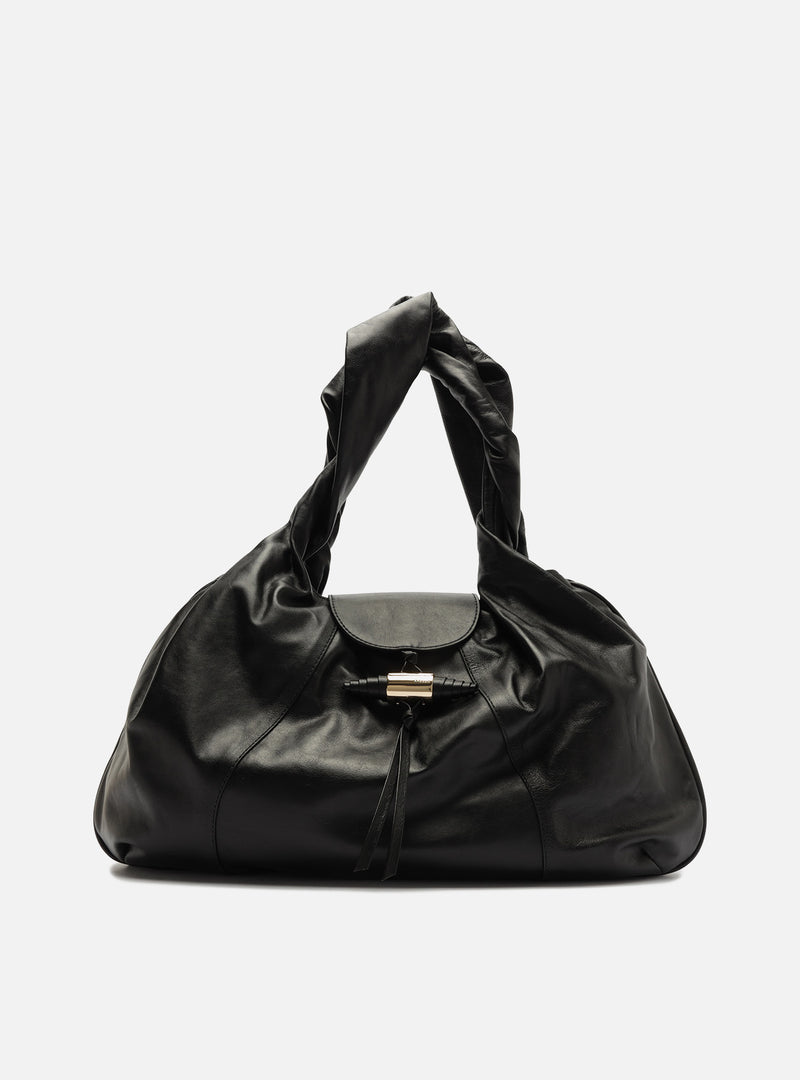 Rita Large Leather Hobo Handbags U/26