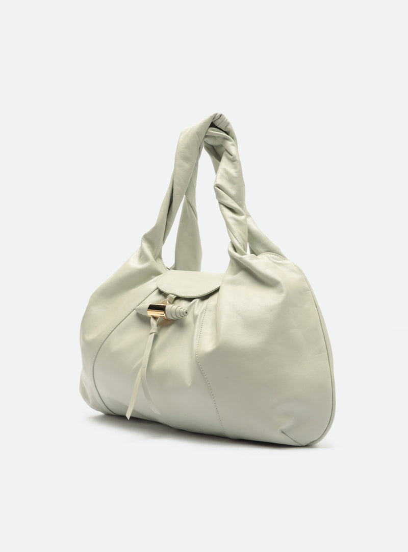 Rita Large Leather Hobo Handbags U/26