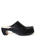 Rugged Women's Leather Clog