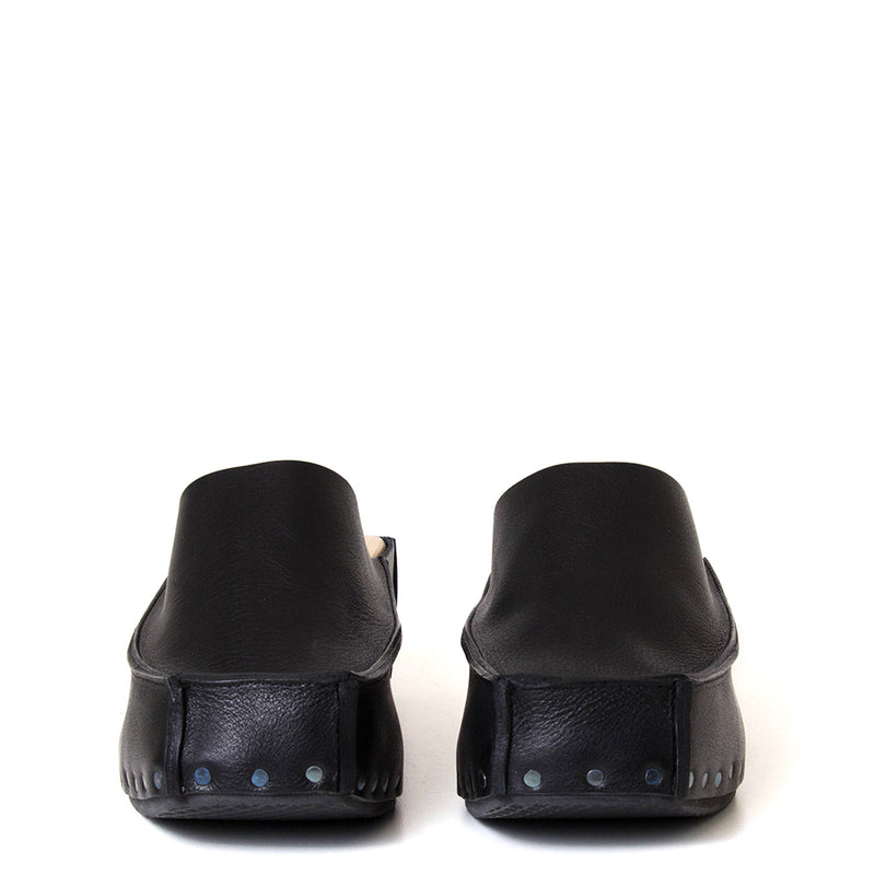 Rugged Women's Leather Clog