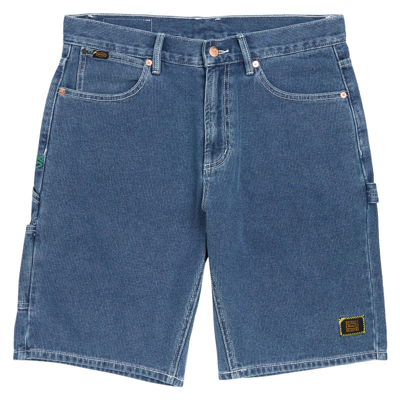 RVCA Dayshift Denim Shorts - Blue Collar