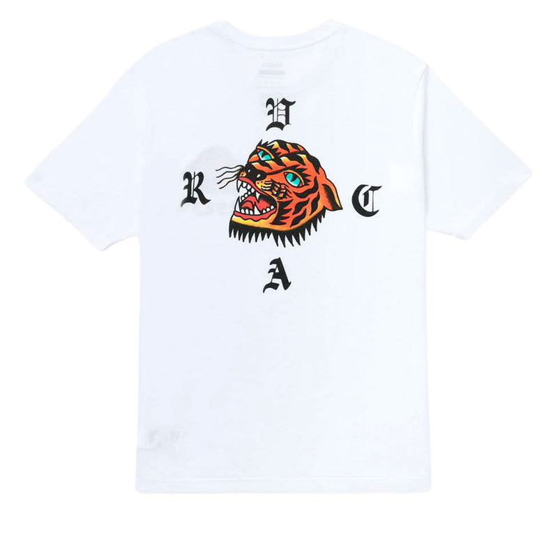 RVCA Kaleb Tiger T-Shirt - White