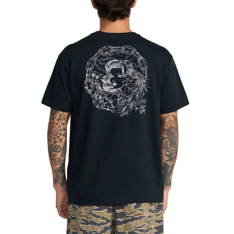 RVCA Paradise Queen T-Shirt - Black