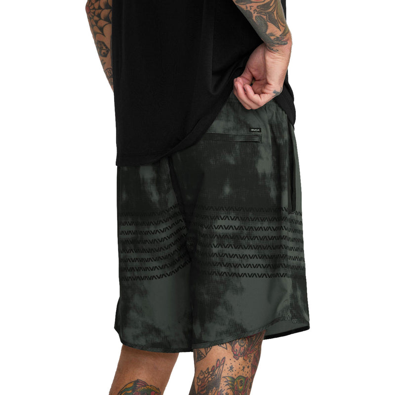 RVCA Yogger Stretch 17" Shorts - Balsam Green