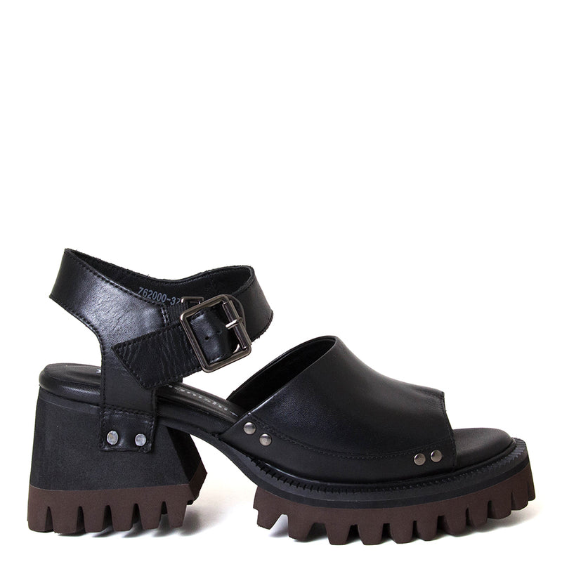 Ryna Women's Platform Leather Sandal