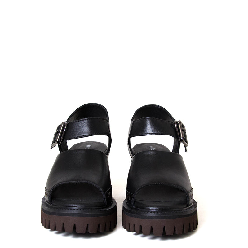 Ryna Women's Platform Leather Sandal