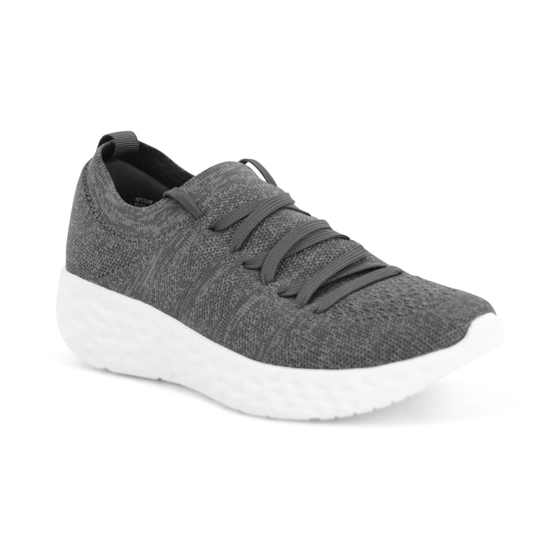 Sadie Lace Up Sneaker #color_charcoal