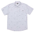 Salty Crew Drifter UV Button Up Shirt - Light Grey