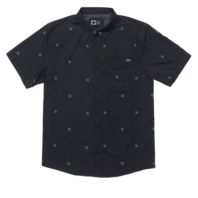 Salty Crew Flagship UV Button Up Shirt - Phantom