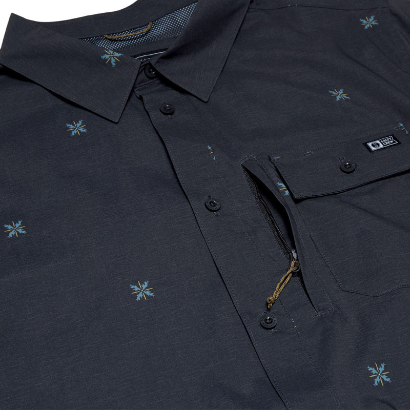 Salty Crew Flagship UV Button Up Shirt - Phantom
