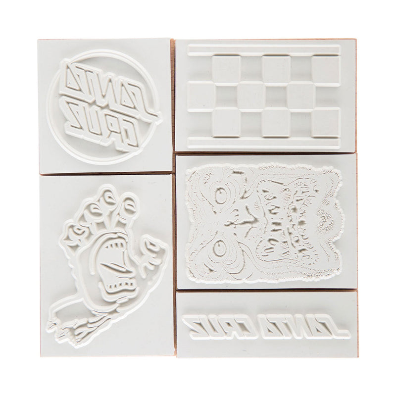 Santa Cruz 2026 Stamp Set - Natural