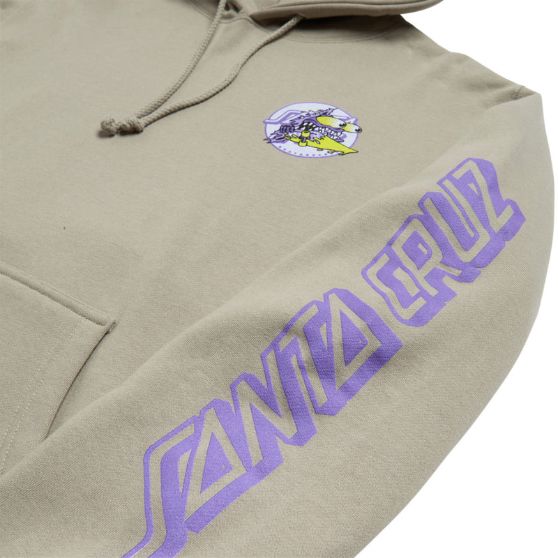Santa Cruz Meek Slasher Box Hoodie - Cement