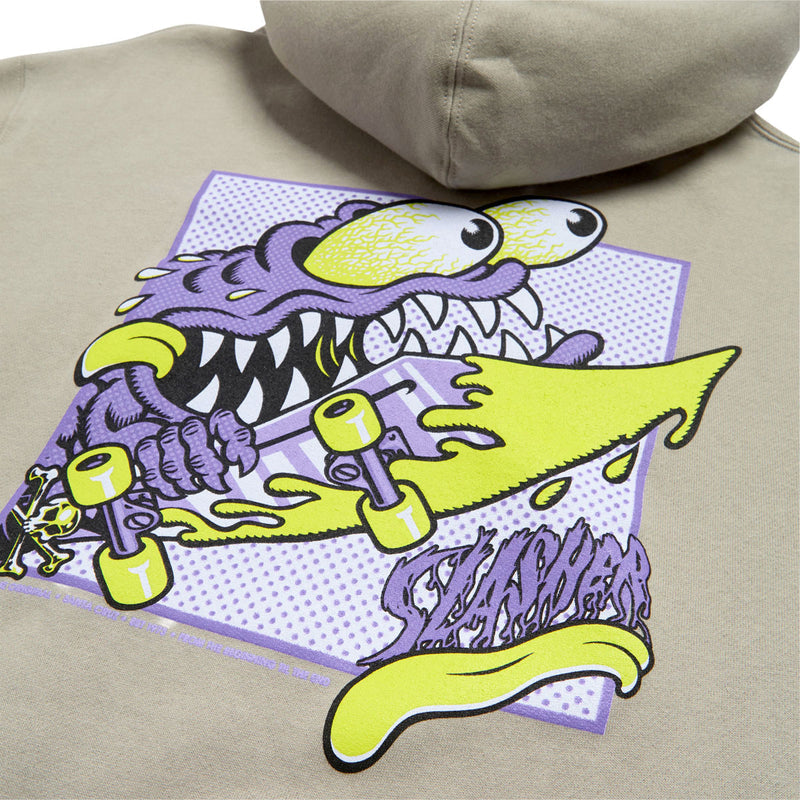 Santa Cruz Meek Slasher Box Hoodie - Cement