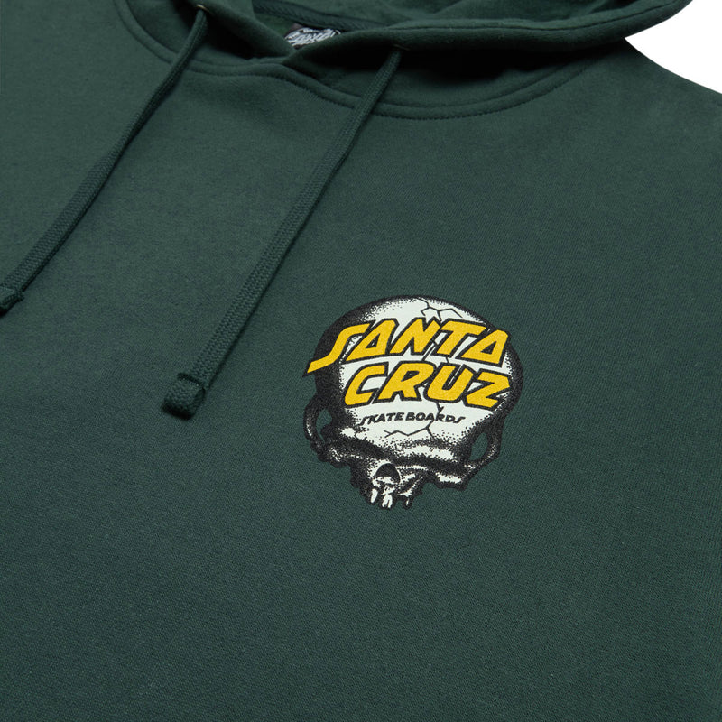 Santa Cruz O'Brien Screaming Reaper Hoodie - Alpine Green