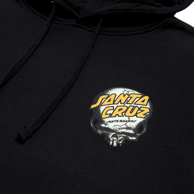 Santa Cruz O'Brien Screaming Reaper Hoodie - Black