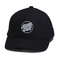 Santa Cruz Opus Dot Snapback Hat - Black/White