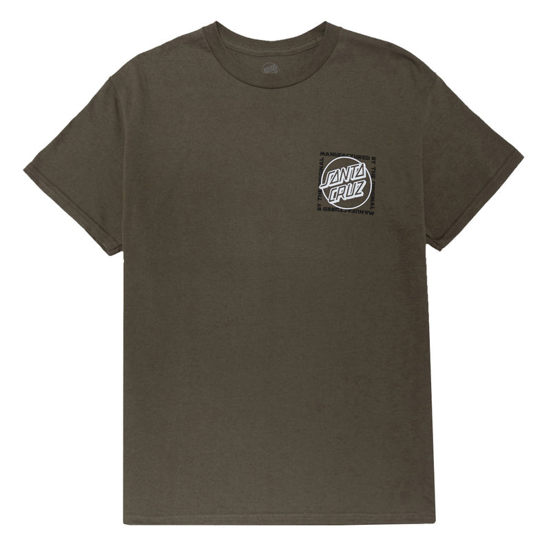 Santa Cruz Opus Squared T-Shirt - Olive