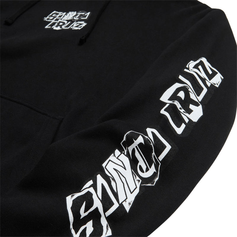 Santa Cruz Pay Off Dot Hoodie - Black