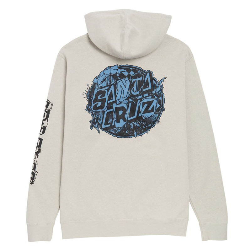 Santa Cruz Pay Off Dot Hoodie - Smoke
