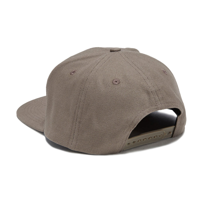 Santa Cruz Plasma Stacked Strip Snapback Hat - Khaki
