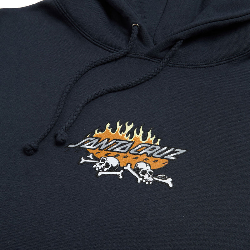 Santa Cruz Salba Voodoo Pit Hoodie - Slate Blue