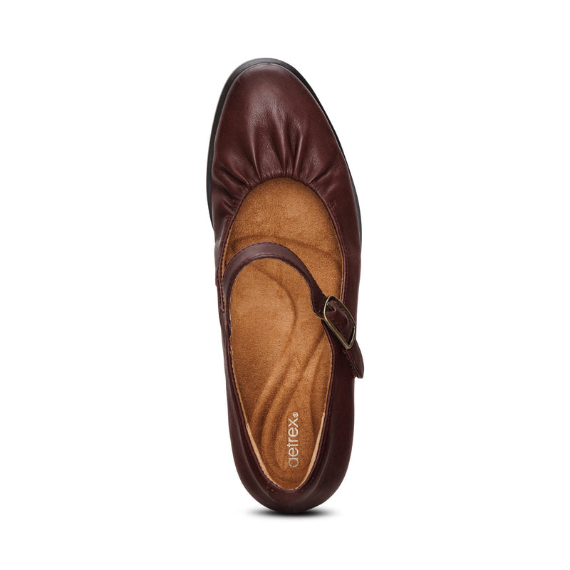Sara Pump Heel #color_burgundy