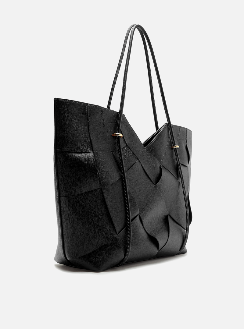 Sarah Large Leather Shopping Bag Handbags Pre Fall 26