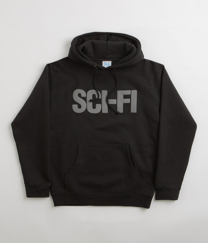 Sci-Fi Fantasy Big Logo Hoodie in Black