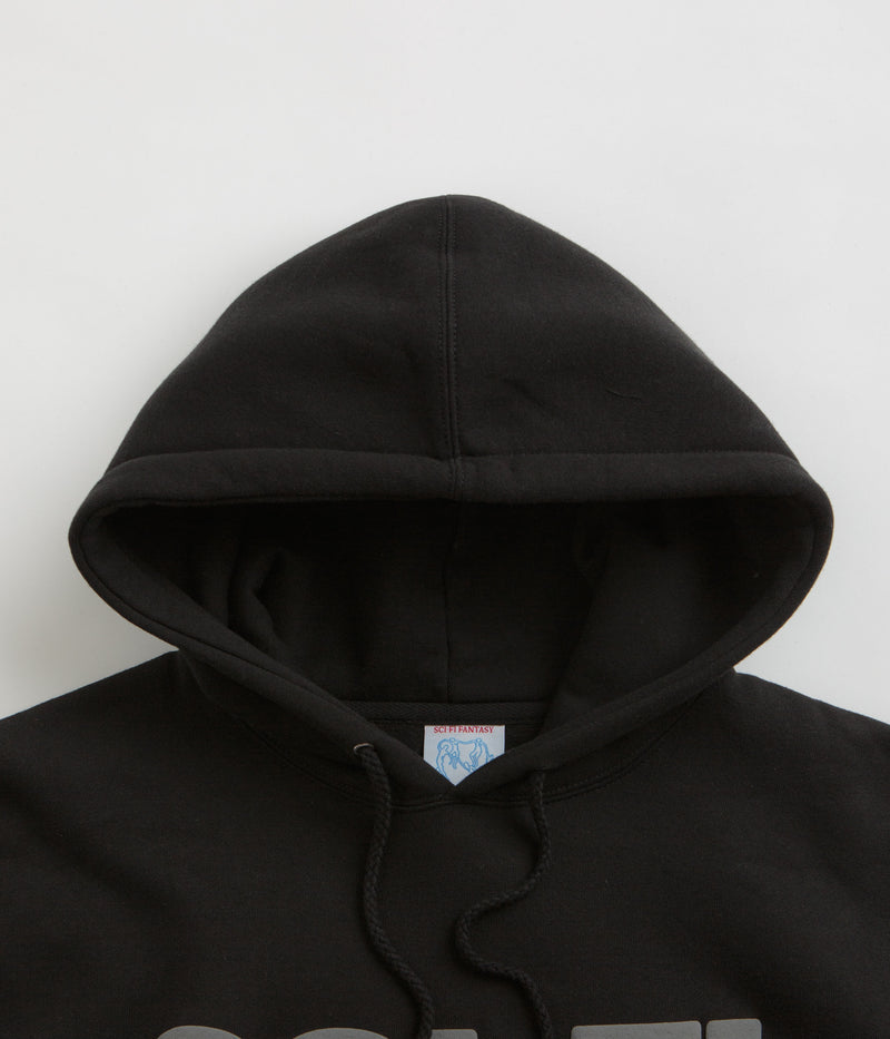 Sci-Fi Fantasy Big Logo Hoodie in Black