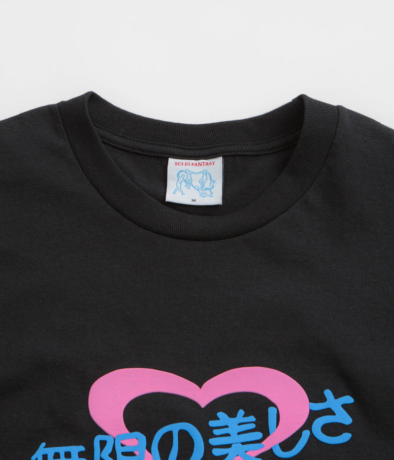 Sci-Fi Fantasy Foreign Figures T-Shirt in Black