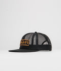 Sci-Fi Fantasy Mesh Cap in Black