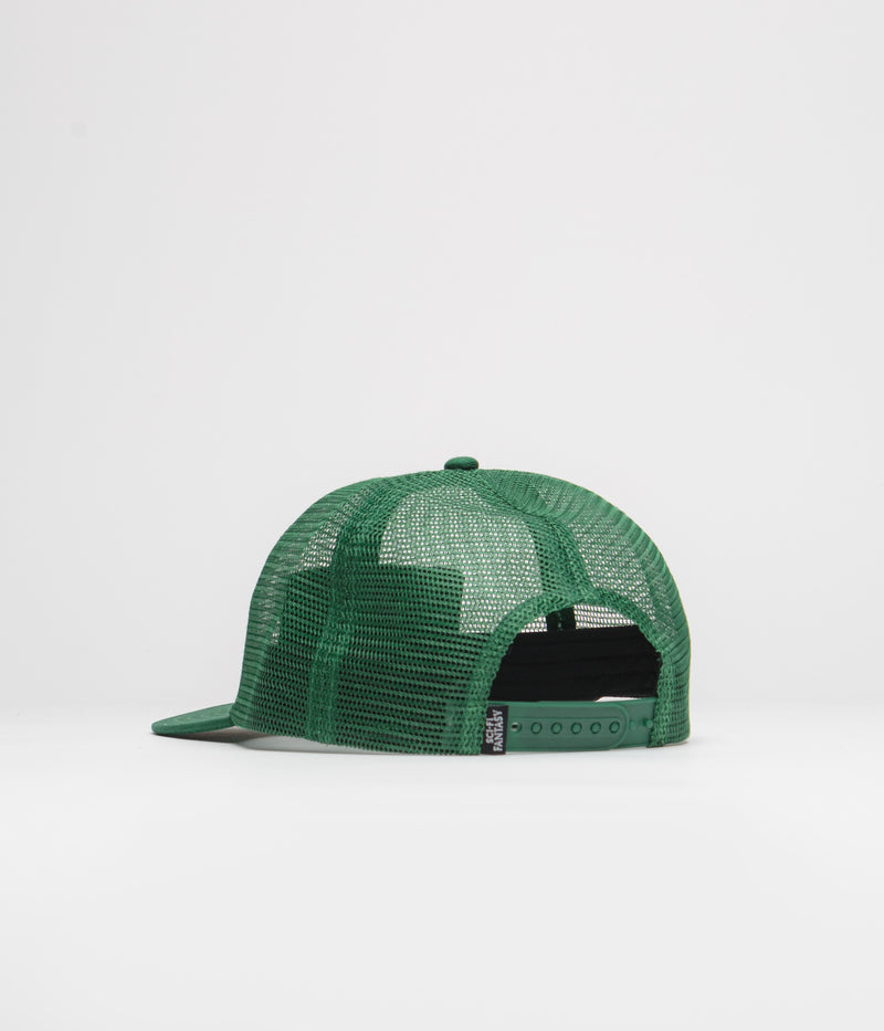 Sci-Fi Fantasy Mesh Cap in Green