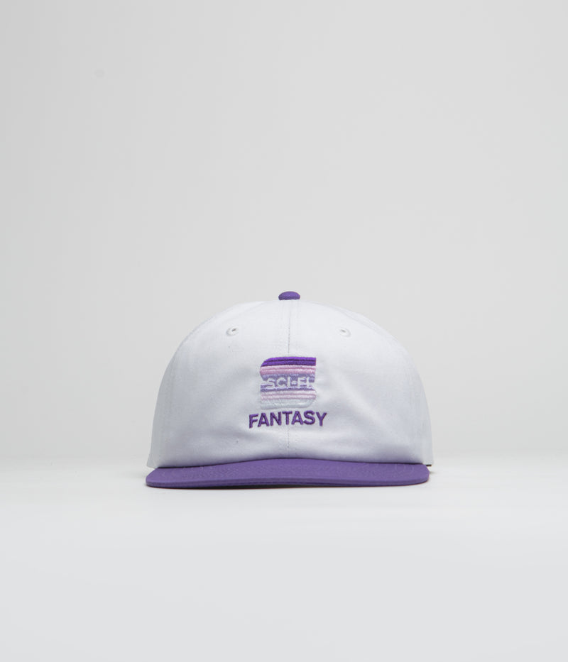 Sci-Fi Fantasy S Cap in White and Purple
