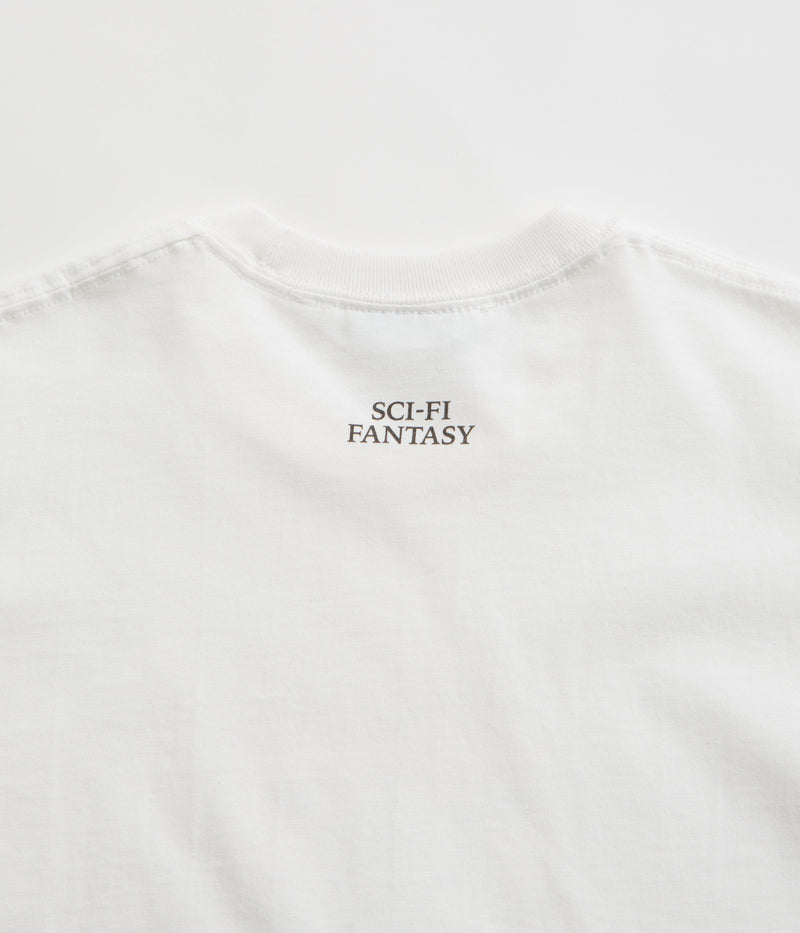 Sci-Fi Fantasy Venn Diagram T-Shirt in White