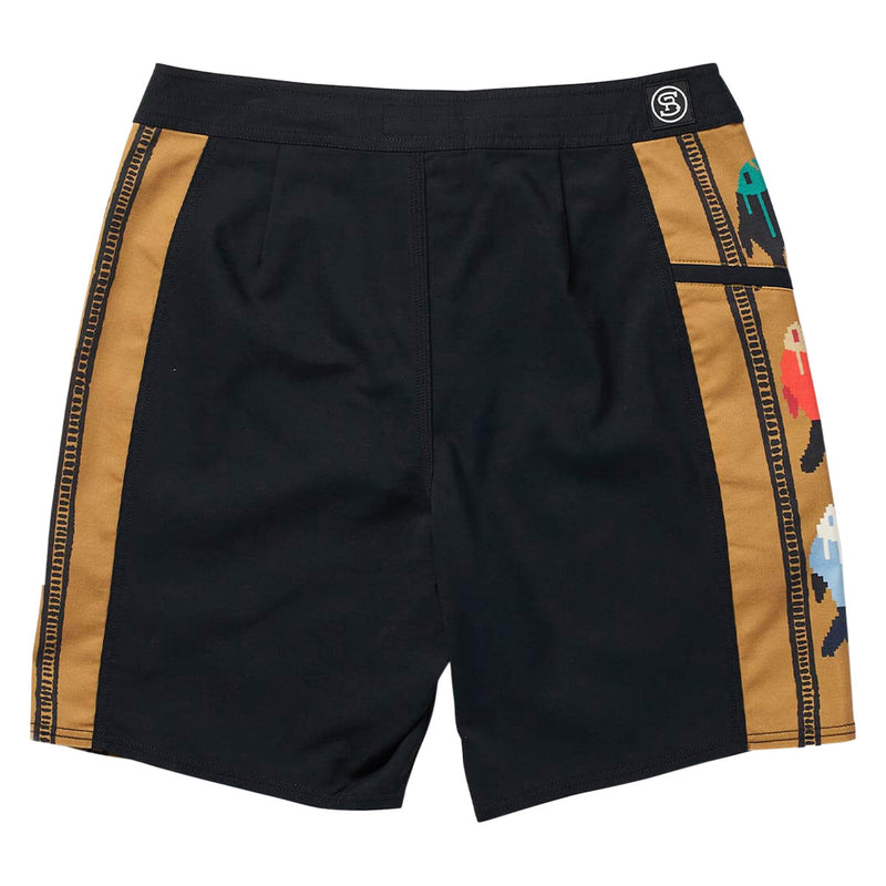 Seager Capo Panel Boardshorts - Upstream Black