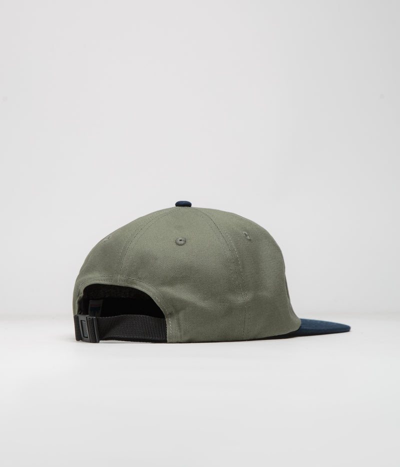 Service Works Arch Logo Cap in Olive and Navy